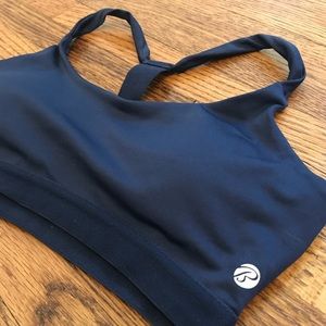 Bally Total Fitness Sports Bra: Navy